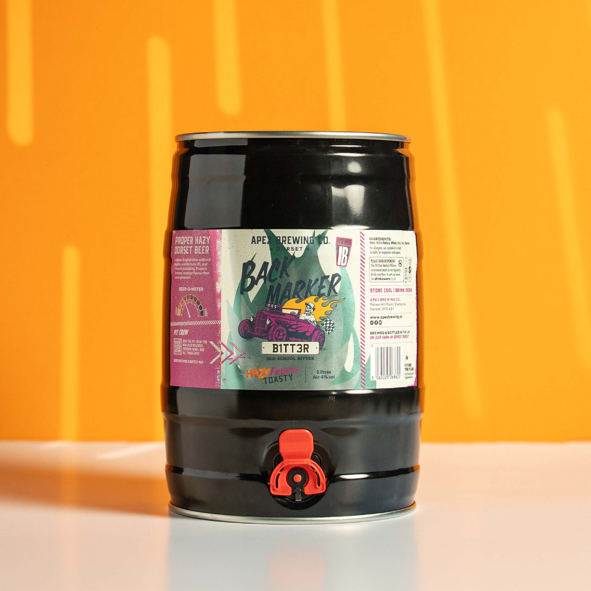 Backmarker 5L Mini Keg – 4%
