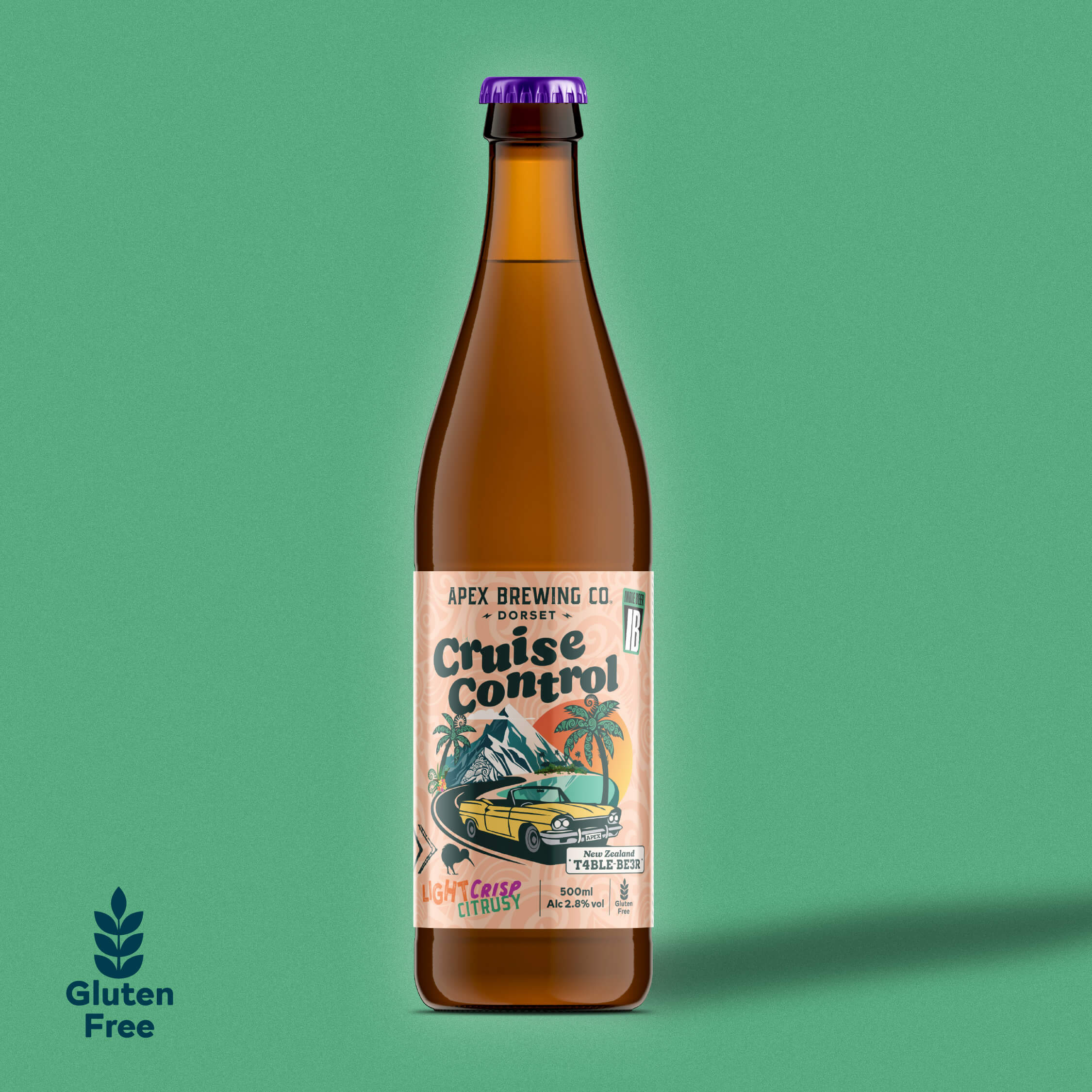 Cruise Control – New Zealand Table Beer – 2.8%