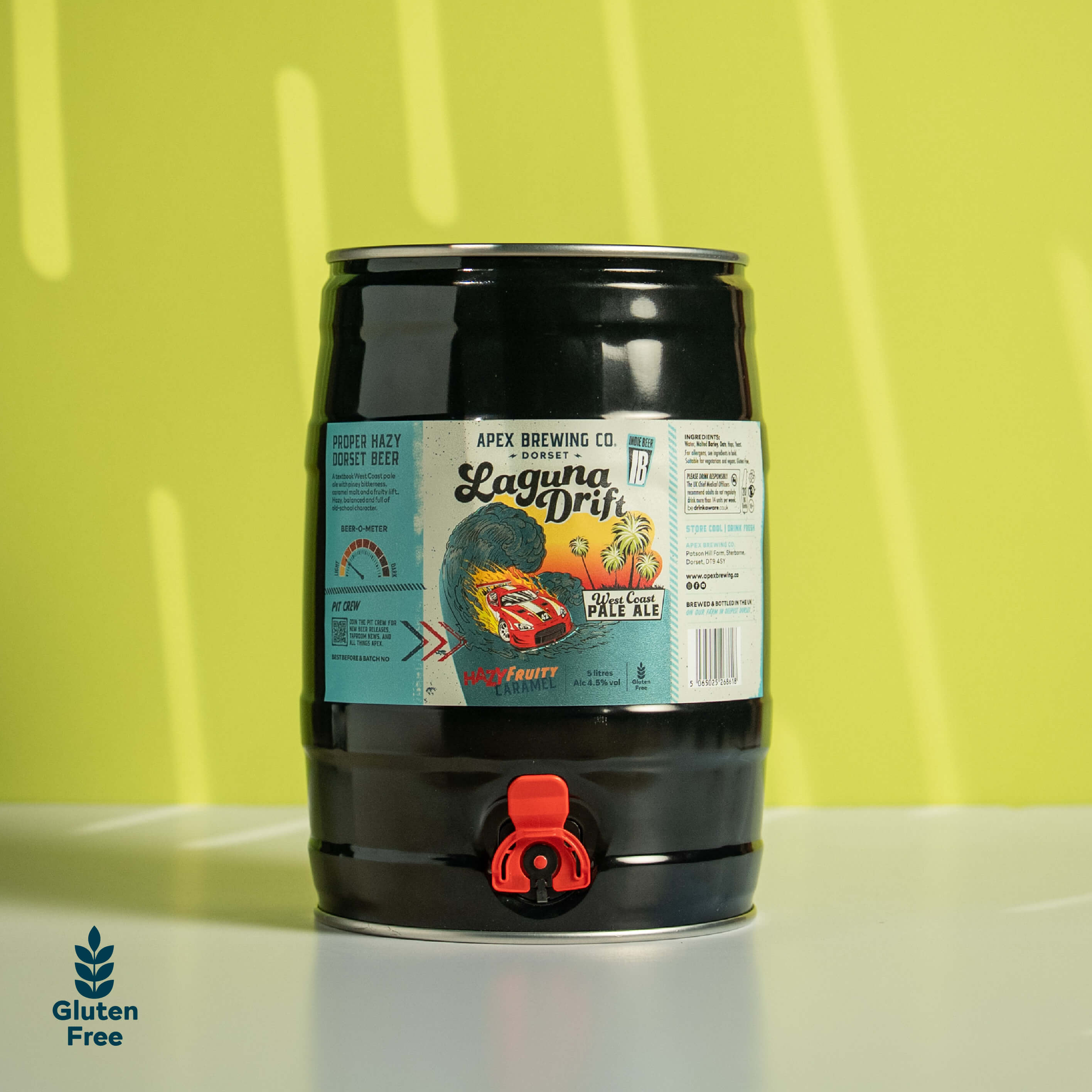 Laguna Drift 5L Mini Keg – 4.5%